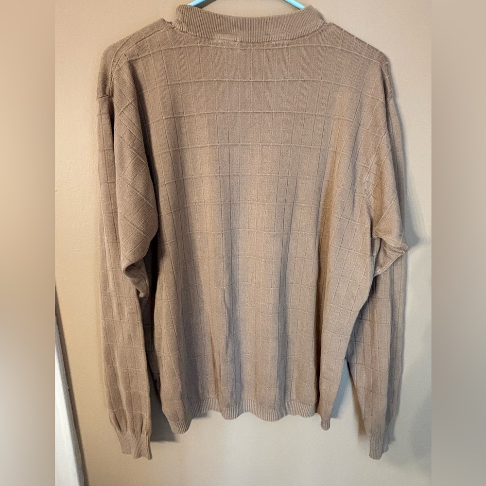 Bachrach men’s large silk sweater - Picture 10 of 11